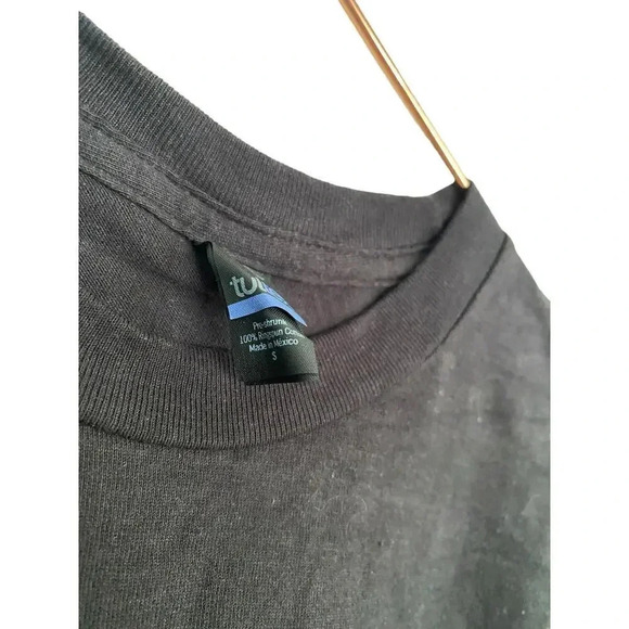 Tultex Unisex Black Short Sleeve Crew Neck Pullover T-Shirt Size Small - Picture 2 of 4